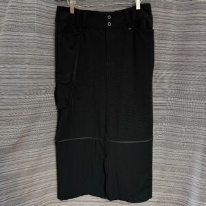 REI Convertible Black Pencil Skirt Size Small